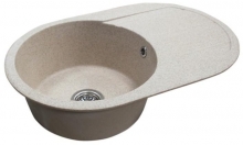 Кухонная мойка Акватон Амира Песочная 1A712932AI220 Кухонная мойка Акватон Амира Песочная 1A712932AI220