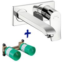 смеситель Hansgrohe Metris 31086 + 13622180