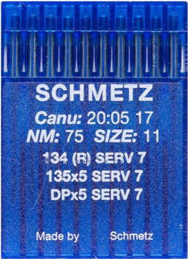 Иглы Schmetz DPx5 SERV7 №120 10шт