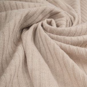 Трикотаж-резинка  - Нюдовый 50х37
