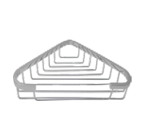 künc polkası 15*15 / Single Corner Bath Basket, CSK (Turkey), məhsul kodu: OL 2701