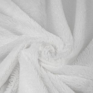 Мех искусственный - Шиншилла белый  50х37