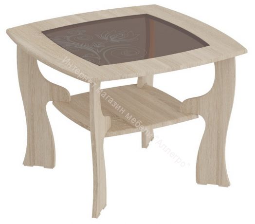 Стол журнальный №14 Дуб Сонома / Ель Карпатская