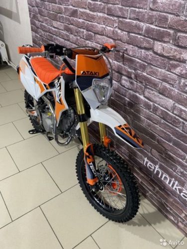 Питбайк Ataki start YX125 17/14 CRF 2020 года