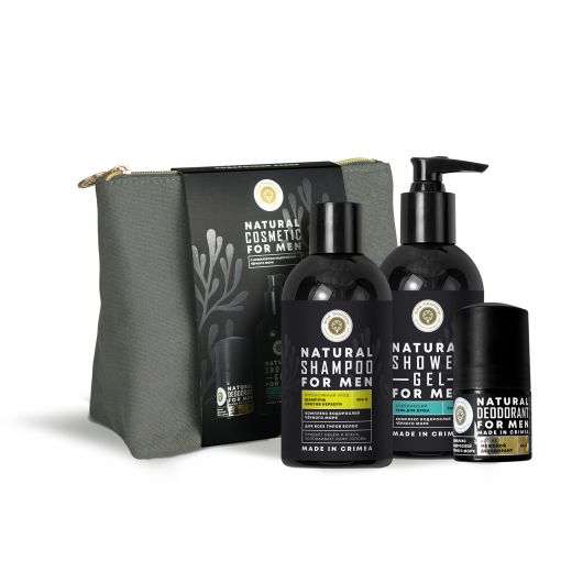 Natural cosmetic Set for men с Комплексом водорослей Черного моря