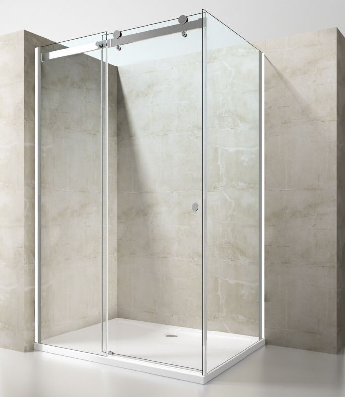 Душевой уголок OportoShower OS11 110x85x190 см Прозрачное стекло 8 мм