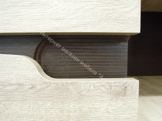 Тумба Соренто с 4 ящиками и 2 дверцами Дуб Стирлинг  (спальня)