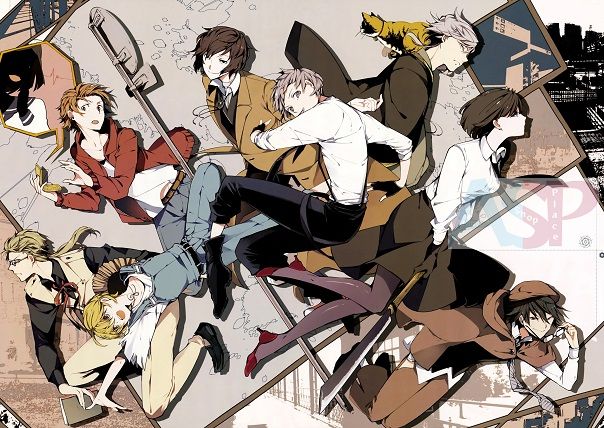 Плакат Bungou Stray Dogs