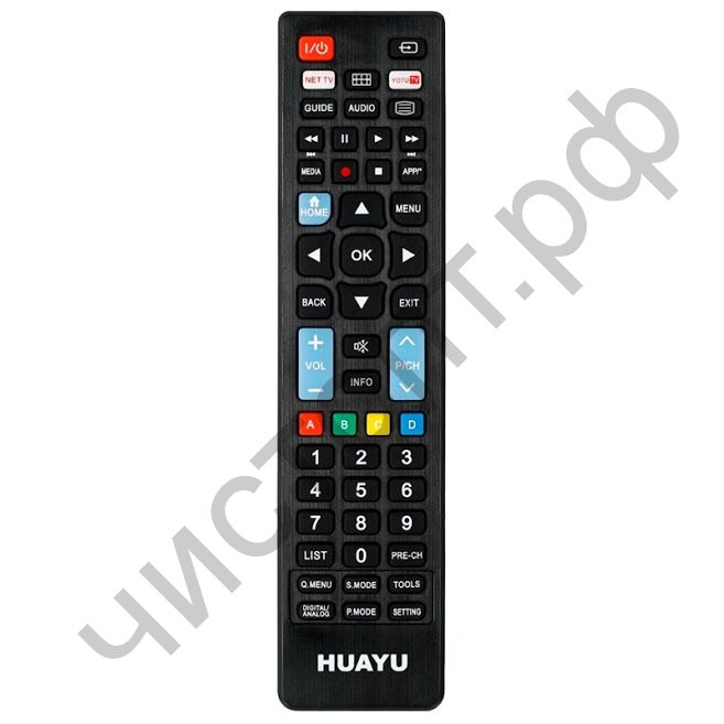 Пульт ТВ универс. HUAYU URC1511 (LCD/LED Samsung/Sony/LG)
