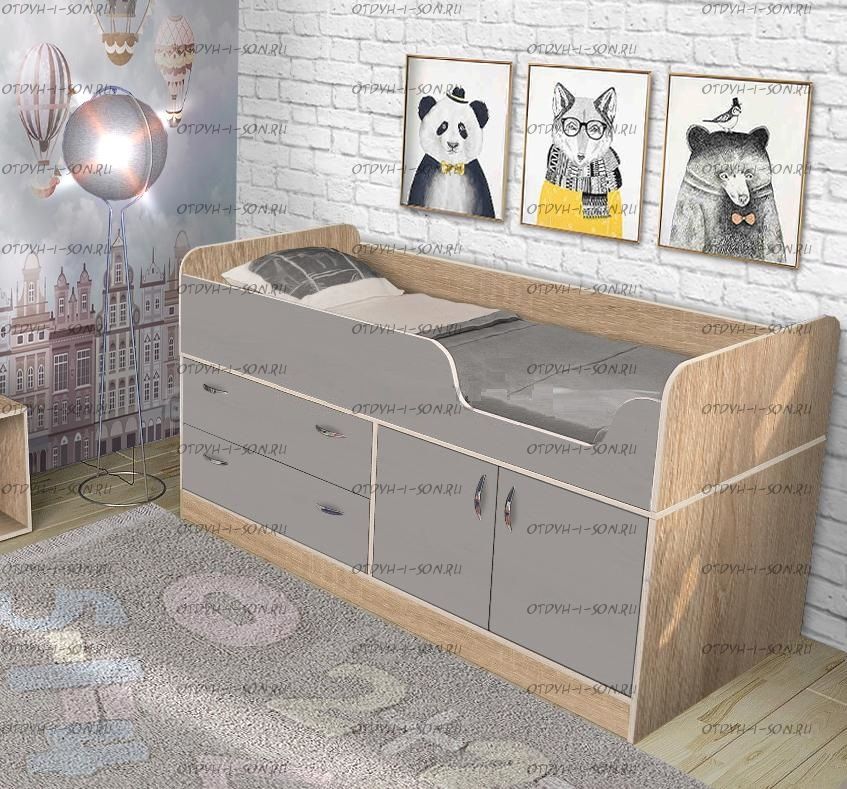 Кровать-чердак Фанки Кидз-9 СВ