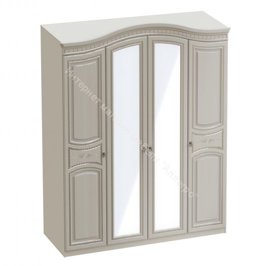 Спальный гарнитур "Николь" Ясень жемчужный