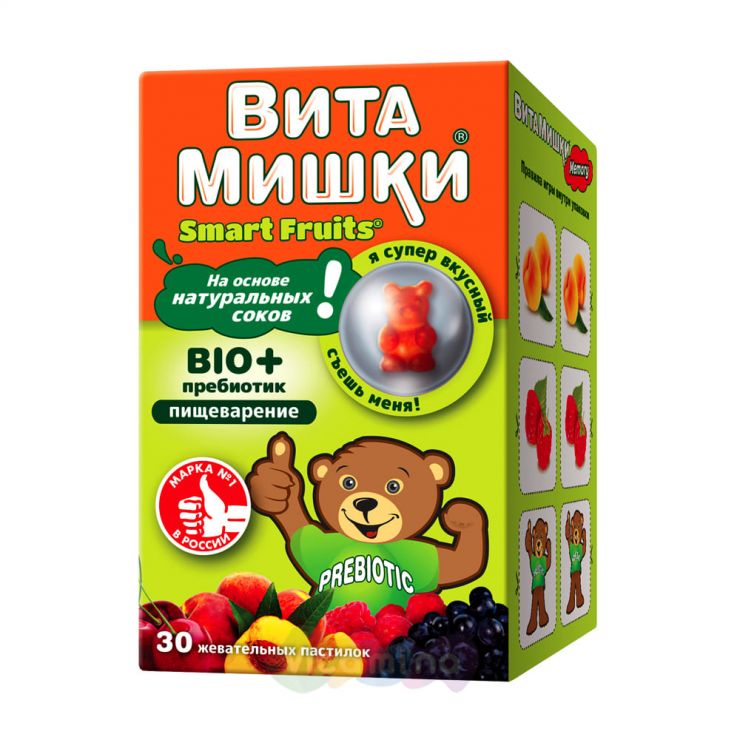 Витамишки Био плюс жев пастилки №30
