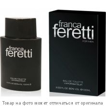 FRANCA FERETTI men BLACK.Туалетная вода 100мл (муж)