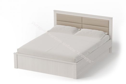 Кровать "Элана" 1200/1400/1600/180 c подъёмным механизмом Бодега белая