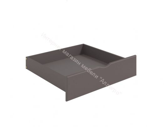 Выкатной ящик "Соня" 1600х700 Белый, Лаванда