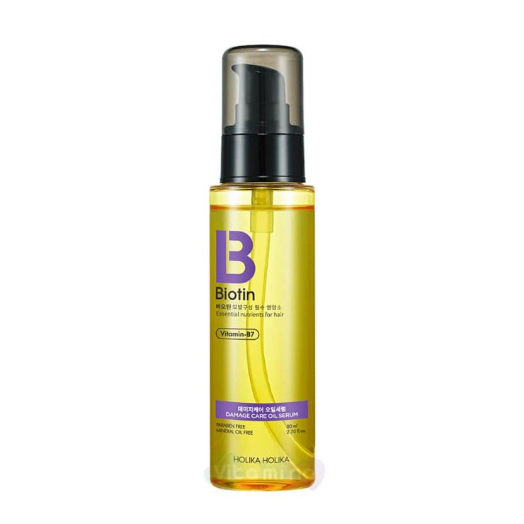 Holika Holika Масляная сыворотка с биотином для поврежденных волос Biotin Damage Care Oil Serum