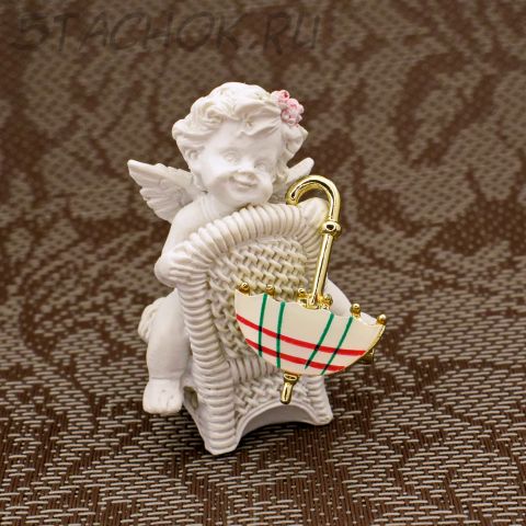 Брошь "Гламурный Зонтик" (США)