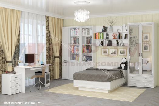 Карина Кровать КР-1011 (1,2х2,0) с П/Мех. и мягким изголовьем