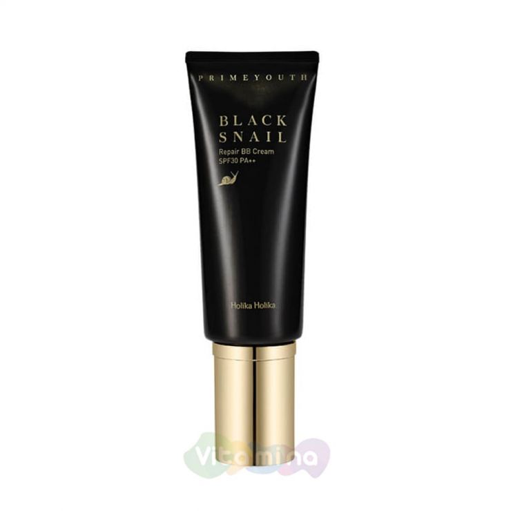 Holika Holika Восстанавливающий ББ-крем с экстрактом черной улитки Prime Youth Black Snail Repair BB Cream