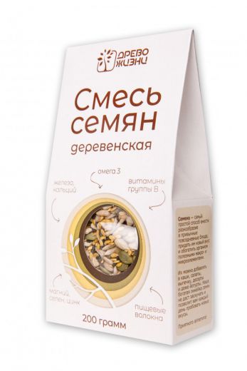 Древо жизни - СМЕСЬ СЕМЯН "Деревенская" 200гр