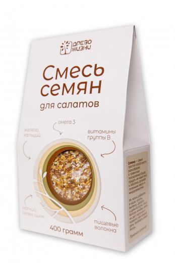 Древо жизни - СМЕСЬ СЕМЯН "Для салатов" 400гр