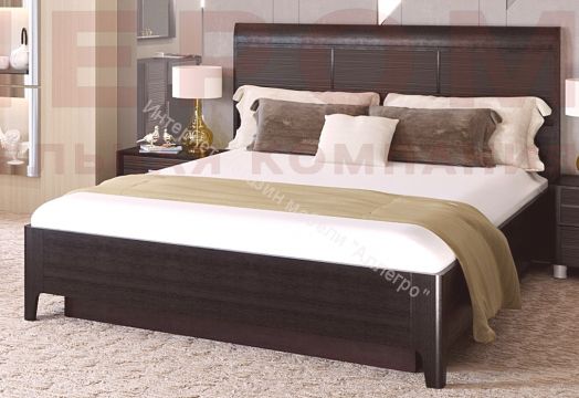 Кровать КР-1864 (1,8х2,0) с П/Мех и жестким изголовьем Мелисса