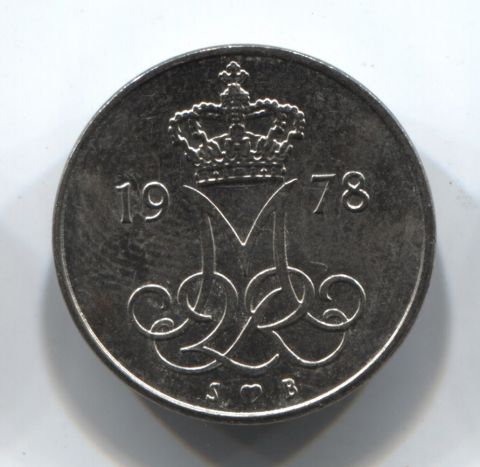 10 эре 1978 Дания AUNC