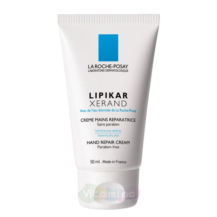 La Roche-Posay Lipikar Xerand Восстанавливающий крем для очень сухой кожи рук, 50 мл