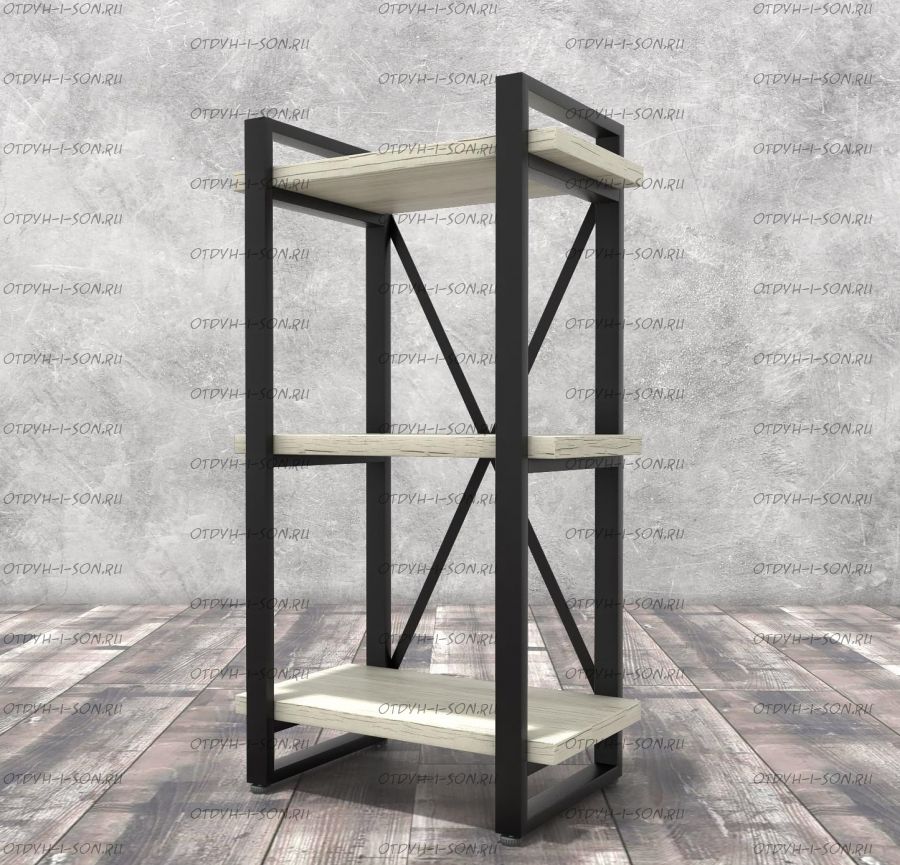 Стеллаж Лофт 40х102-2 (48х34х102)