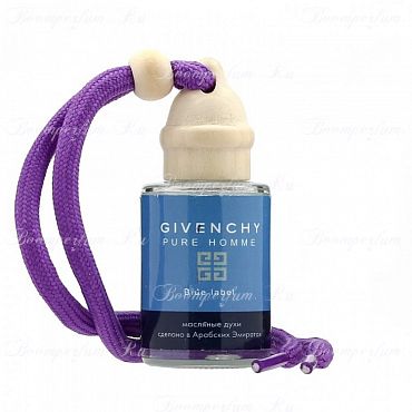 Автопарфюм Pour Homme Blue Label 12 ml