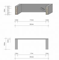 Полотенцедержатель Decor Walther BK HTE 05920 схема 2