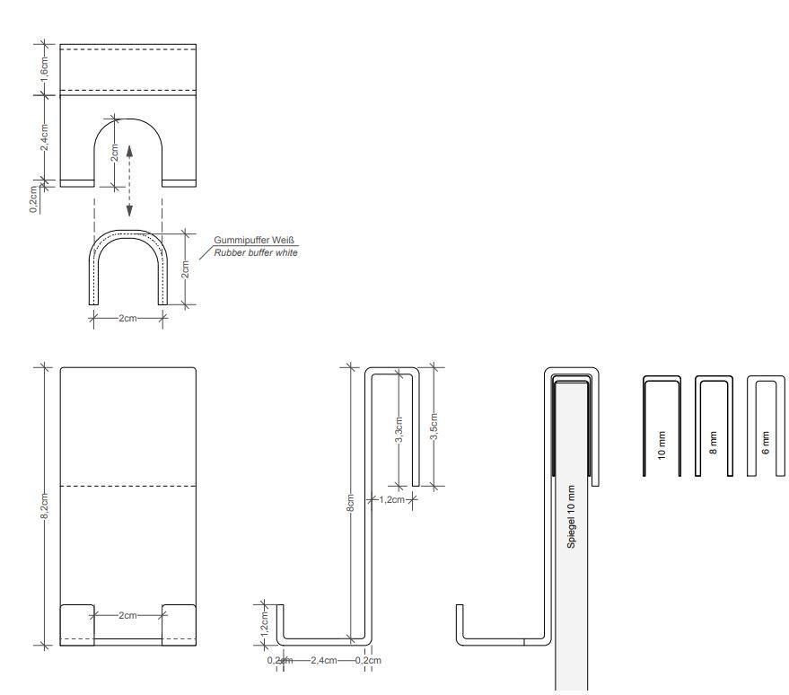 Крючок для ванной комнаты Decor Walther DH 09020 ФОТО