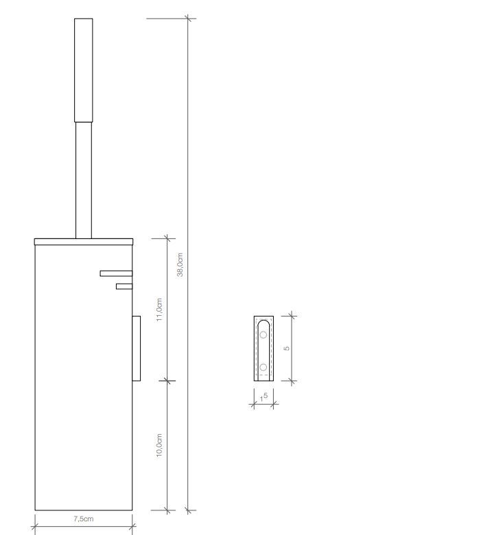 Туалетный ёршик Decor Walther DW 08499 ФОТО