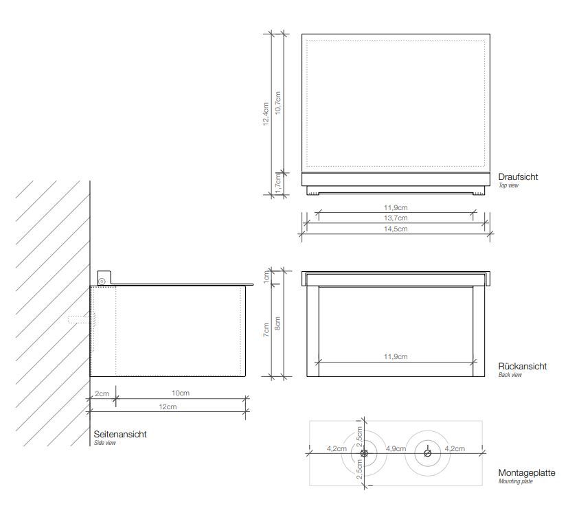 Бокс для ванной комнаты Decor Walther FB 08014 ФОТО