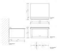 Бокс для ванной комнаты Decor Walther FB 08014 схема 1