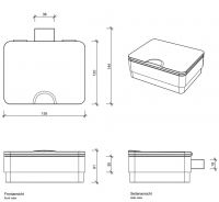 Бокс для ванной Decor Walther FB 08455 схема 1