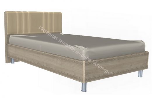 Кровать КР-2012 (1,4*2,0) Карина с  мягким изголовьем