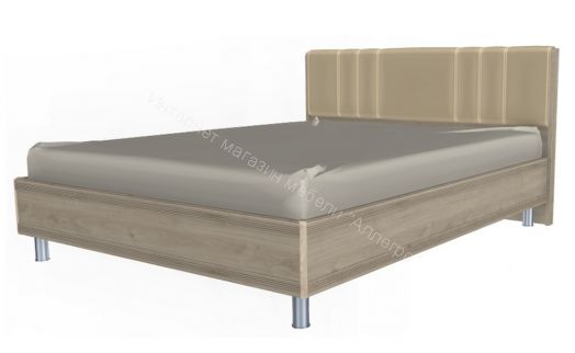Кровать КР-2013 (1,6*2,0) Карина с мягким изголовьем