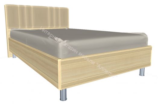 Кровать КР-2014 (1,8*2,0) Карина с  мягким изголовьем