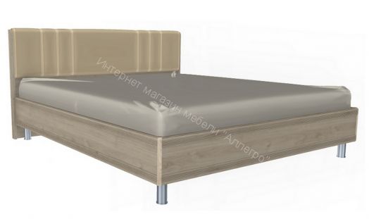 Кровать КР-2014 (1,8*2,0) Карина с  мягким изголовьем
