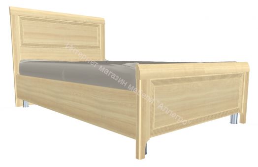Кровать КР-2024 (1,8*2,0) Карина с жестким изголовьем