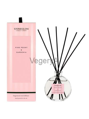 Диффузор Пион и Гардения 120мл StoneGlow Современная классика