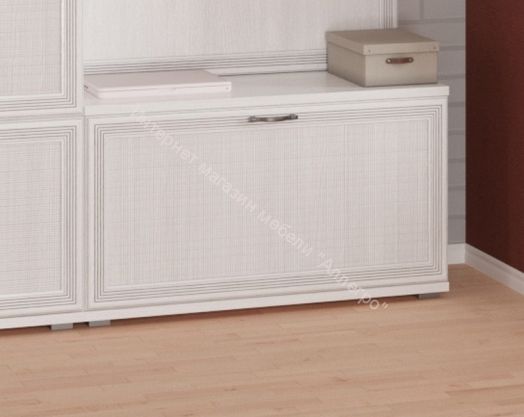 Тумба-обувница ТБ-1041 Карина Снежный ясень