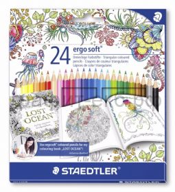 Карандаши цв.24цв.STAEDTLER Noris Color Johanna Basford ST185C24JB