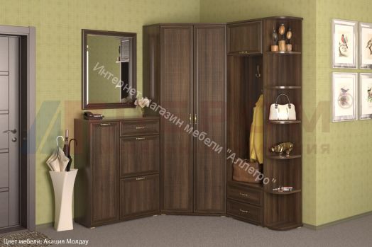 Прихожая КАРИНА комп.8 Акация Молдау
