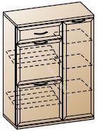 Тумба ТБ-1002 Карина Гикори Джексон светлый