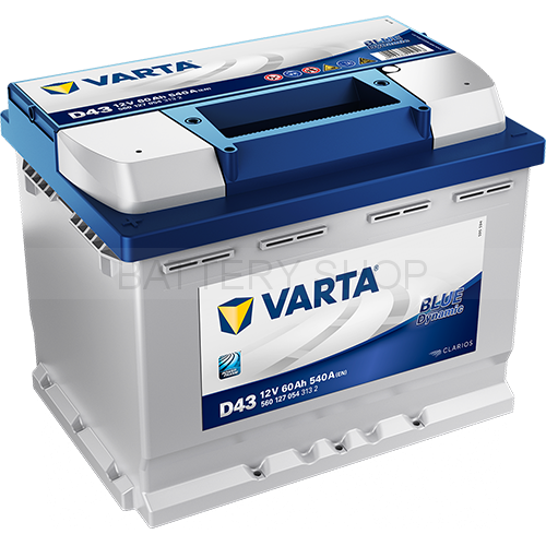 VARTA Blue Dynamic 60 Ah 540 A D43 VARTA Blue Dynamic 60 Ah 540 A D43