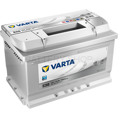 VARTA Silver Dynamic 74 Ah 740 A E38