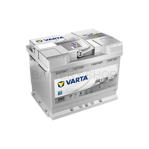 Аккумулятор VARTA Silver AGM 60 Аh 680 А D52