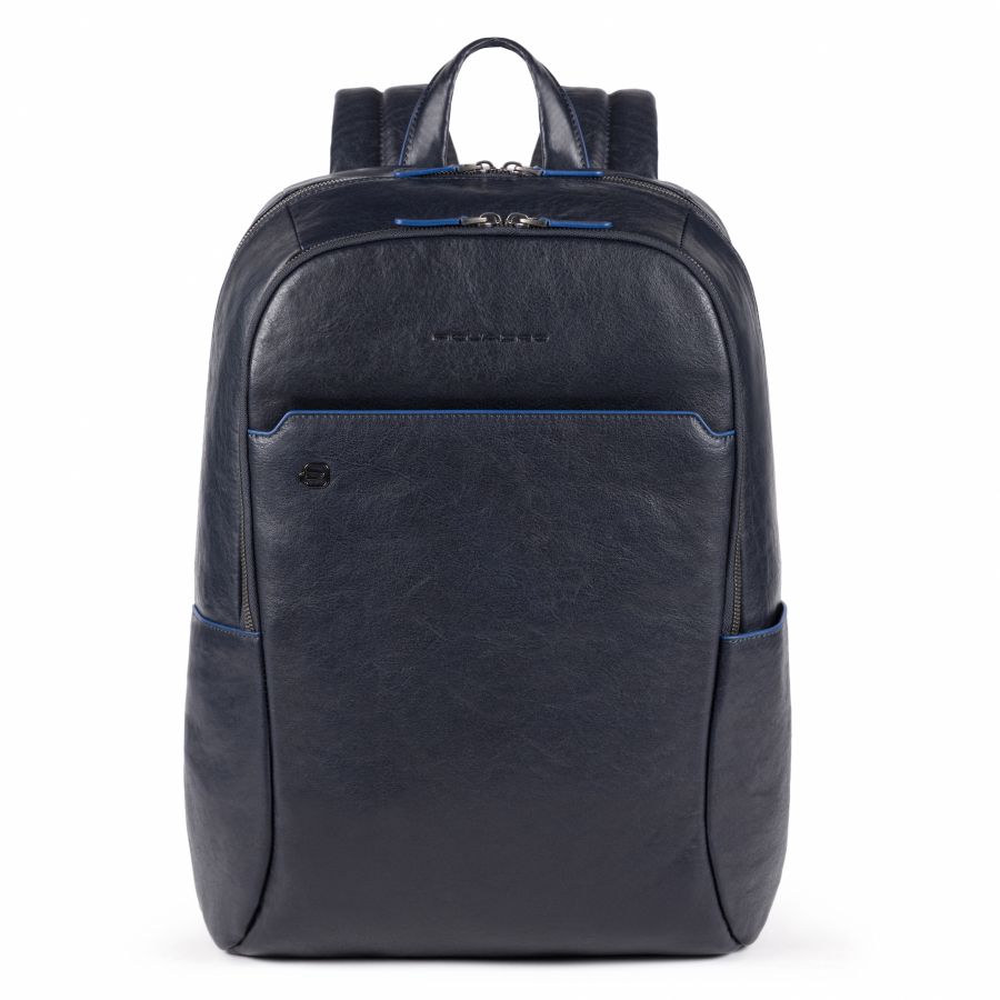 Рюкзак Piquadro CA4762B2S/BLU большой мужской кожаный синий